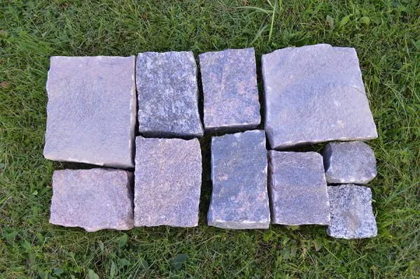 Stačiakampės kvadratinės granito plokštės